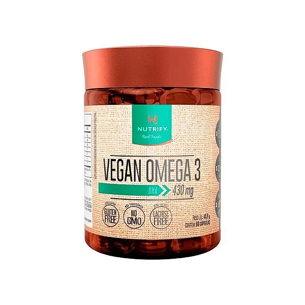 Vegan Omega 3 60 Cápsulas - Nutrify