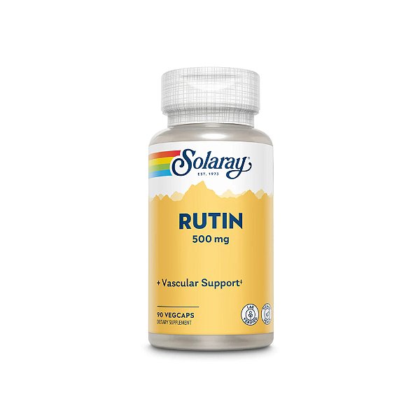 Rutin 500mg (Rutina Vitamina P) 90 Veg Cápsulas - Solaray