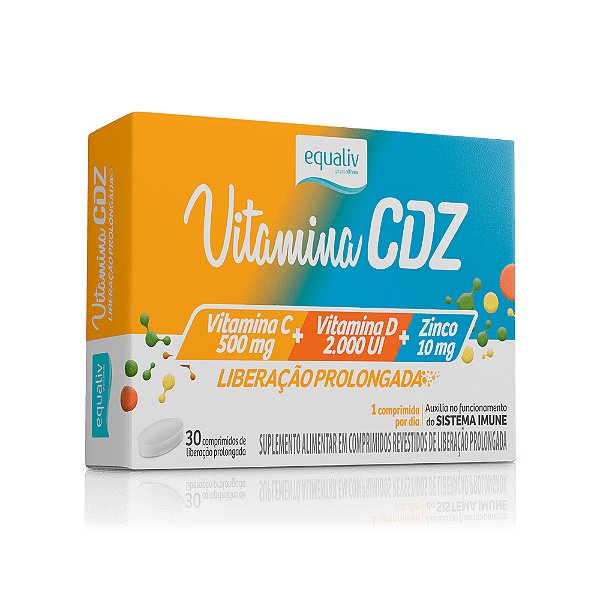 Vitamina CDZ 30 Comprimidos - Equaliv