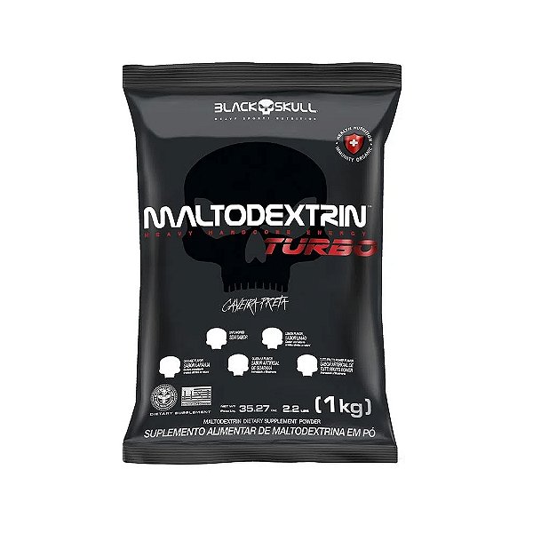 Maltodextrin TURBO Refil 1kg - Black Skull