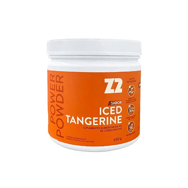 Intra-Treino Power Powder Z2 Iced Tangerine 630g - Z2 Foods