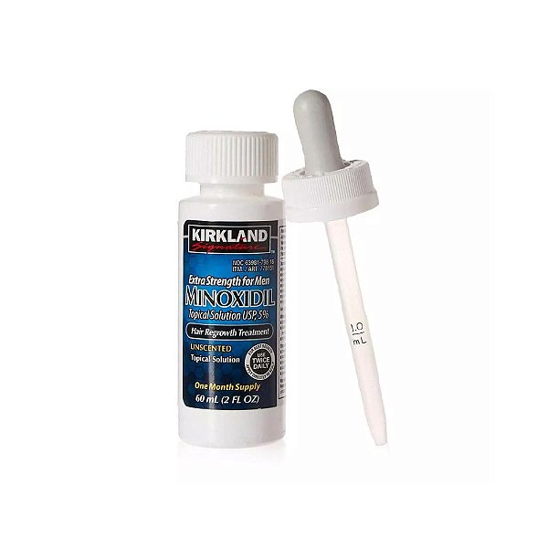 Minoxidil Importado Ultra Puro USP 5% 60ml - Kirkland
