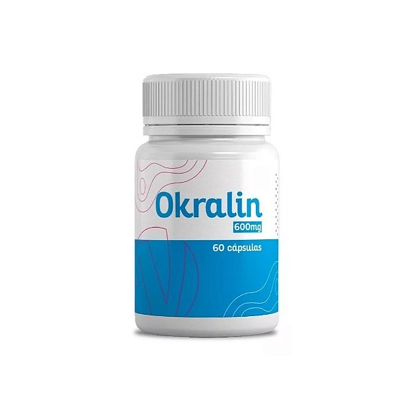 Okralin 600mg 60 Cápsulas - Vivafarma