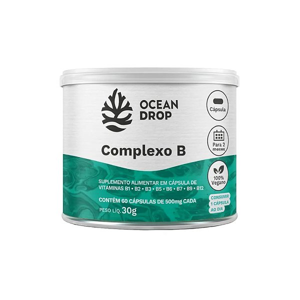 Complexo B 60 Cápsulas - Ocean Drop