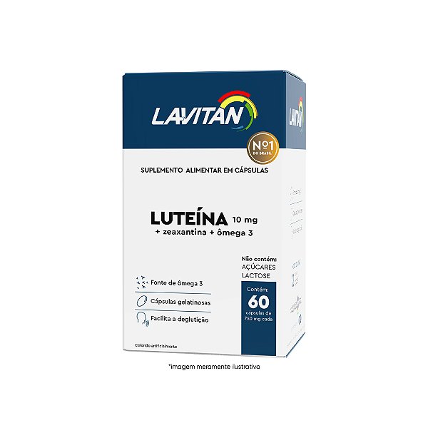Lavitan Luteína 60 Cápsulas - CIMED