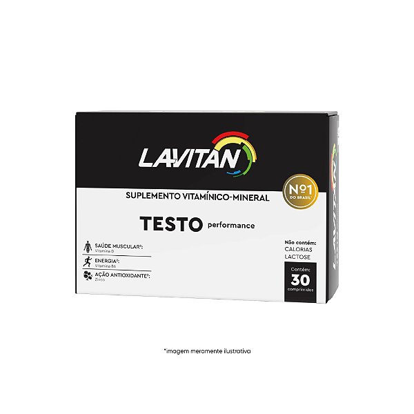Lavitan Testo Performance 30 Comprimidos - CIMED