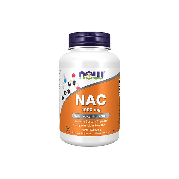 NAC (N-acetil Cisteína) 1000mg - Now Foods