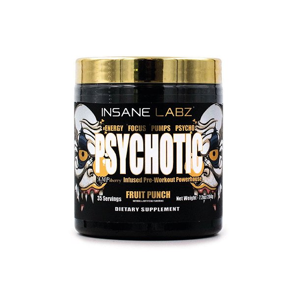 Psychotic Gold 203g Fruit Punch - Insane Labz