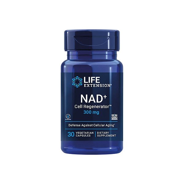 NAD+ Cell Regenerator 300mg 30 Veg Cápsulas - Life Extension