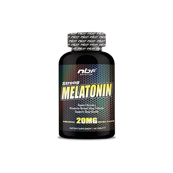 Melatonina 20mg 100 Tabletes - NBF Nutrition