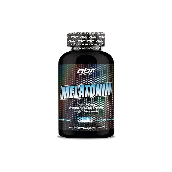 Melatonina 3mg 100 Tabletes - NBF Nutrition