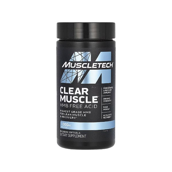 Clear Muscle Next Gen 84 Softgels - MuscleTech