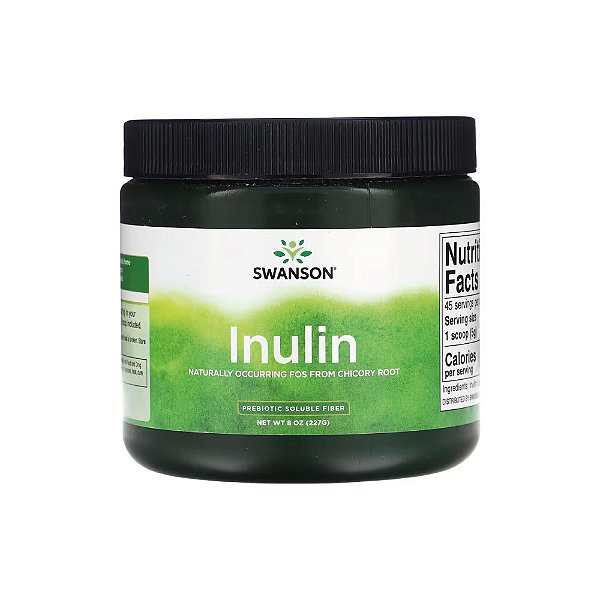 Inulina Fibra Prebiótica Solúvel 227g - Swanson