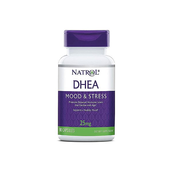 DHEA 25mg Mood & Stress 90 Cápsulas - Natrol