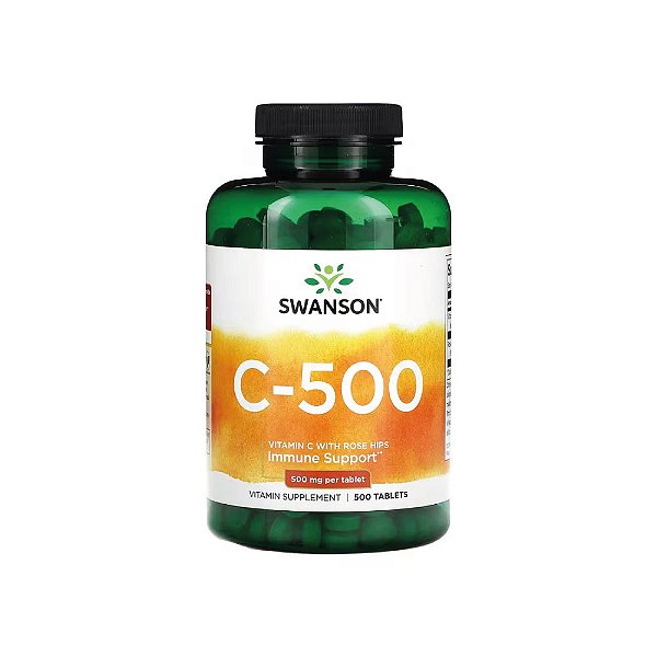 Vitamina C-500 500 Tabletes - Swanson