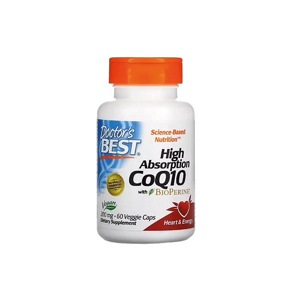Coq10 200mg 60 Veg Softgels - Doctor's Best