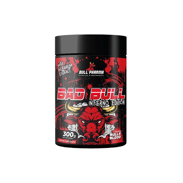 Bad Bull Inferno Edition 300g Bulls Blood - Bull Pharma