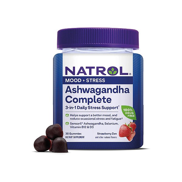 Ashwagandha Complete 30 Gummies - Natrol