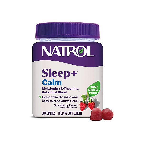 Sleep + Calm 60 Gummies - Natrol