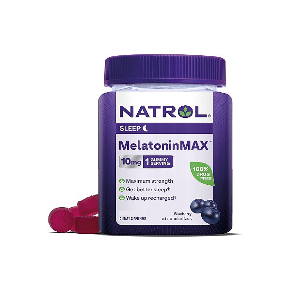 MELATONINMAX 10mg 80 Gummies - Natrol