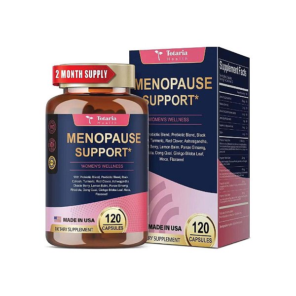 Menopause Support 120 Cápsulas - Totaria Health