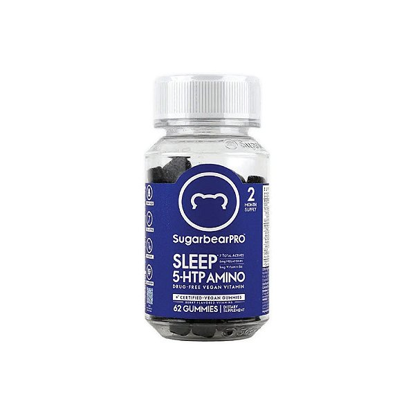 Sleep 5-HTP Amino 62 Gummies - SugarbearPro