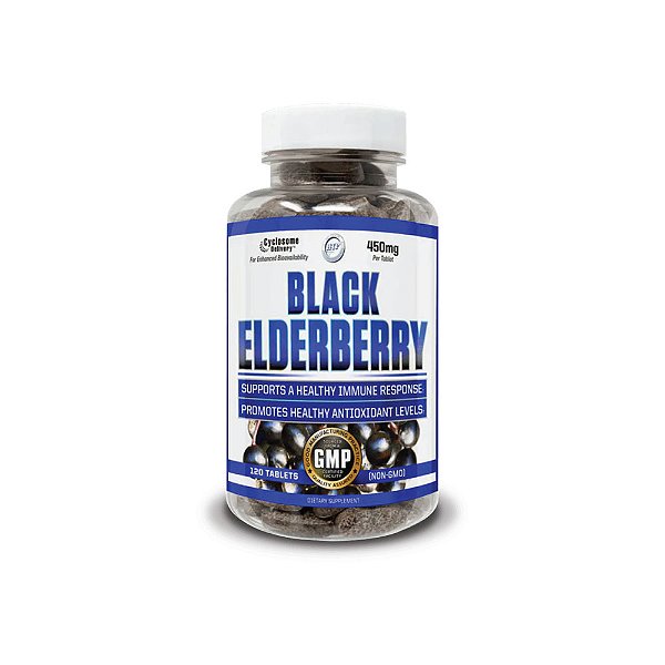 Black Elderberry 120 Tabletes - Hi-Tech Pharmaceuticals