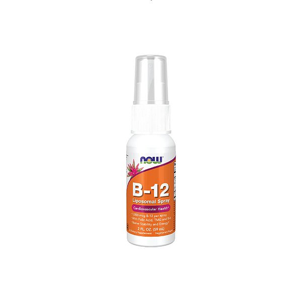 Vitamina B-12 Lipossomal Spray 59ml - Now Foods