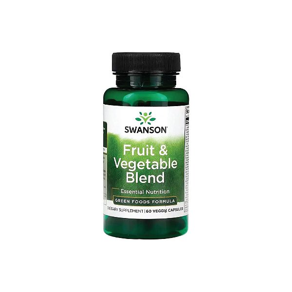 Fruit & Vegetable Blend 60 Veg Cápsulas - Swanson