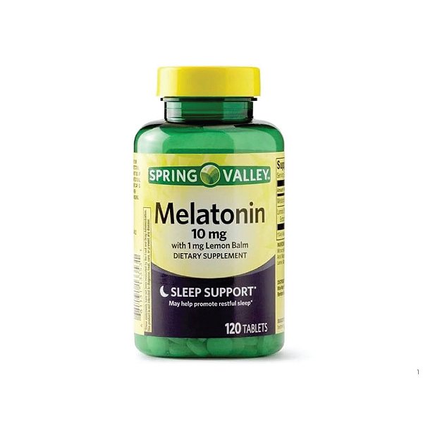 Melatonina 10mg 120 Veg Tabletes - Spring Valley