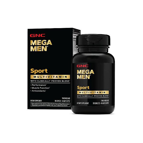 Multivitamínico MEGA MEN Sport 90 Tabletes - GNC