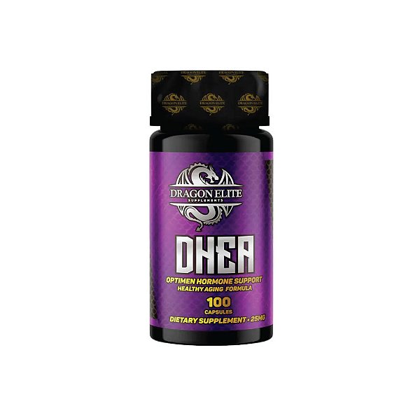 DHEA 25mg 100 Cápsulas - Dragon Elite