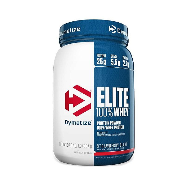 Elite 100% Whey 2lbs (907g) - Dymatize