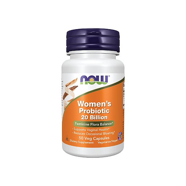 Women's Probiotic 20 Billion 50 Veg Cápsulas - Now Foods