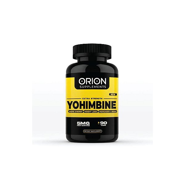 Ioimbina 5mg 90 Tabletes - Orion Supplements