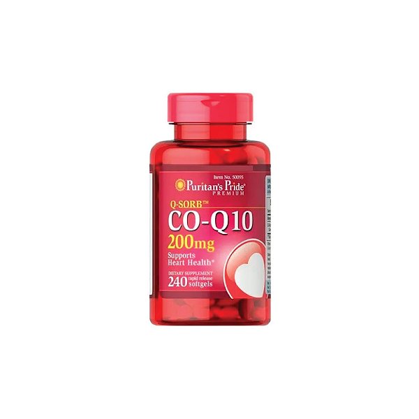 Coq10 200mg 240 Softgels - Puritan's Pride
