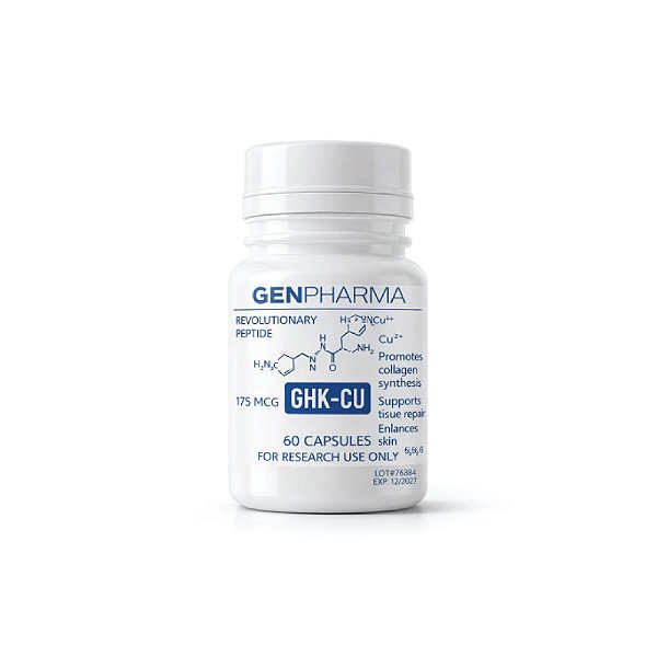 GHK-CU 175mcg 60 Cápsulas - GEN PHARMA