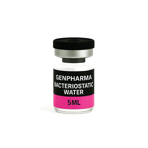 Bacteriostatic Water 5ml Água Bacteriostática Diluente - GEN PHARMA