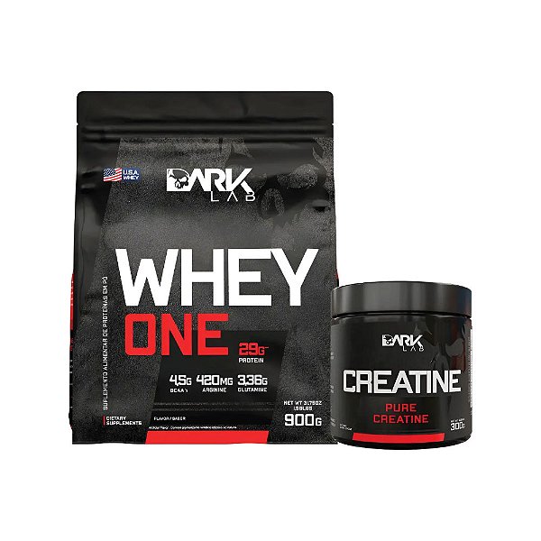 Whey One 900g + Creatina 300g - Dark Lab
