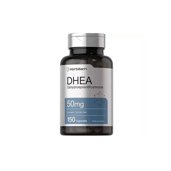 DHEA 50mg Horbaach (150 Cápsulas) – Suporte Hormonal e Vitalidade