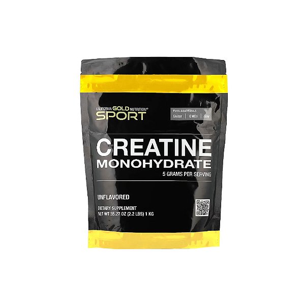 Creatina Monohidratada Pura - California Gold Nutrition Sport