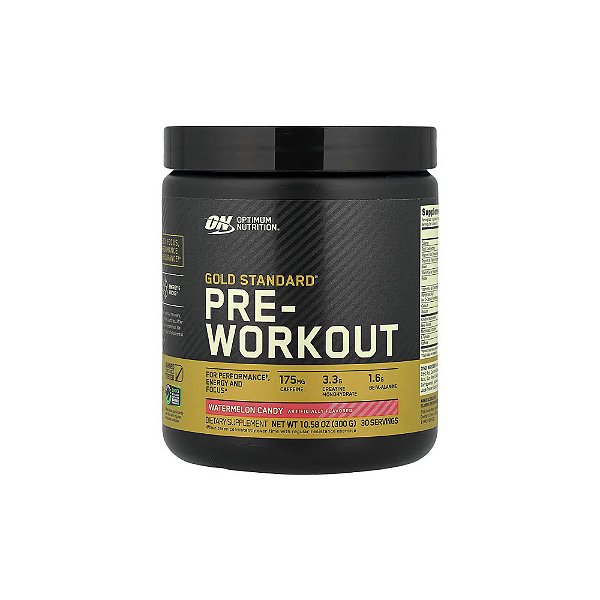 Pré-treino Gold Standard® 300g - Optimum Nutrition