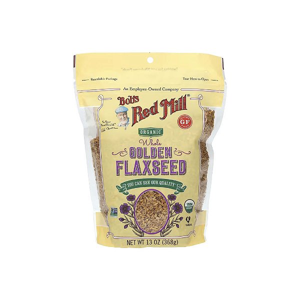 Linhaça Dourada Integral Orgânica 368g - Bob's Red Mill