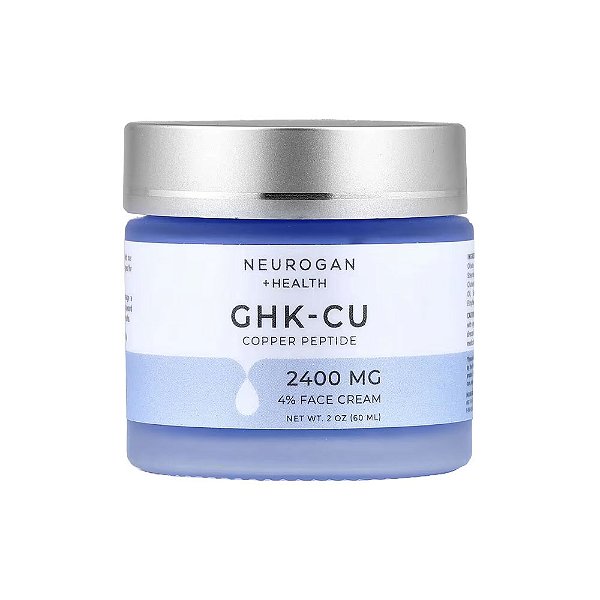 Peptídeo de Cobre GHK-CU Creme Facial 60ml - Neurogan Health