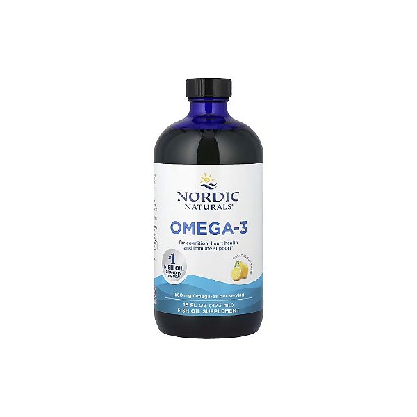 Ômega-3 1560mg sabor Limão - Nordic Naturals