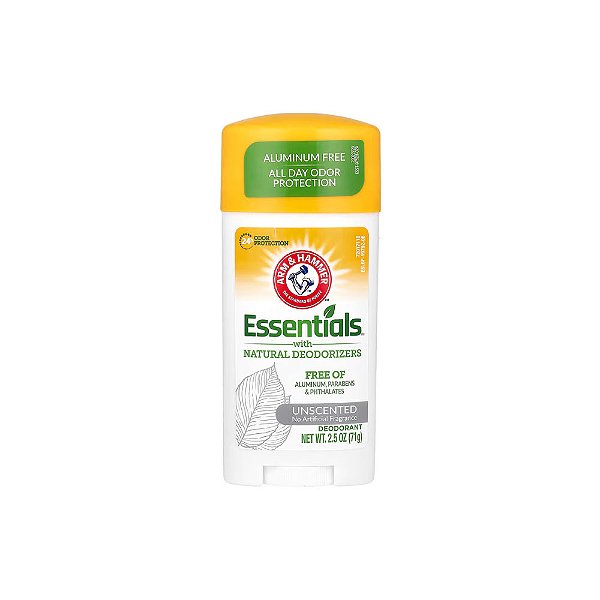 Desodorante Essentials™ com Desodorizantes Naturais 71 g - Arm & Hammer