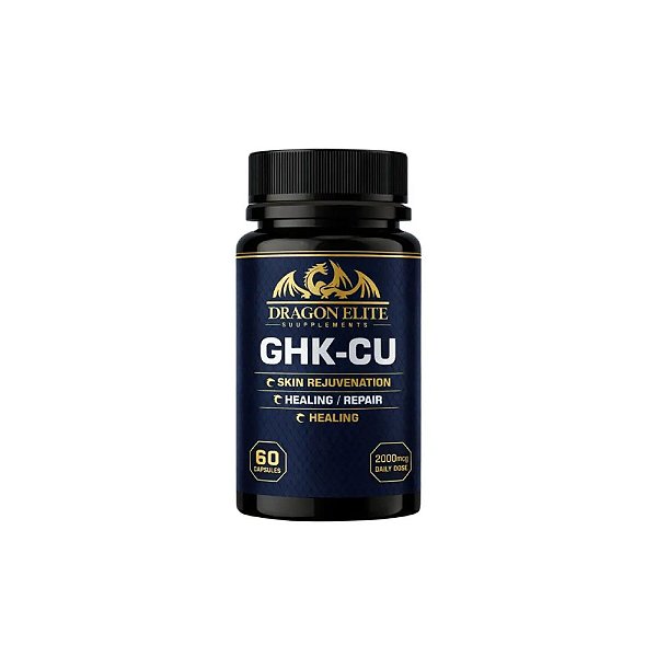 GHK-CU 1000mcg 60 Cápsulas - Dragon Elite