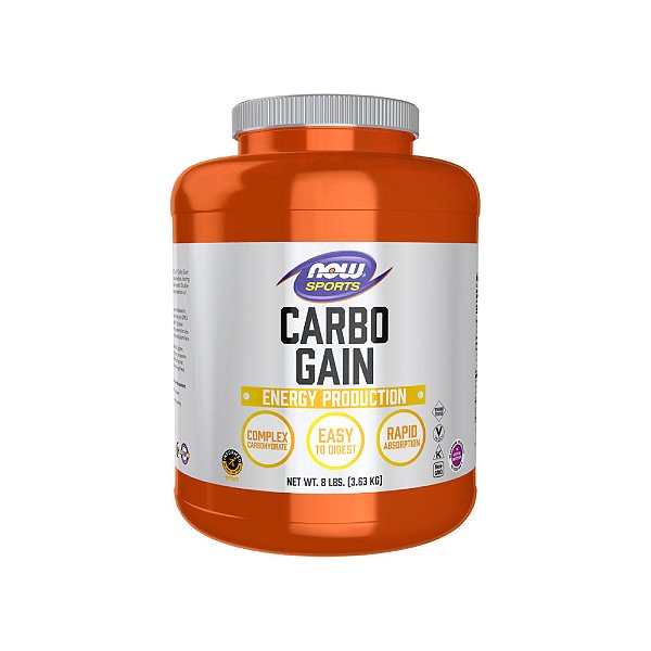 Carbo Gain 3,63kg - Now Foods
