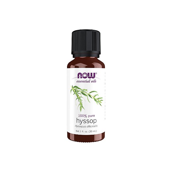 Óleo Essencial Hissopo 30ml - Now Foods