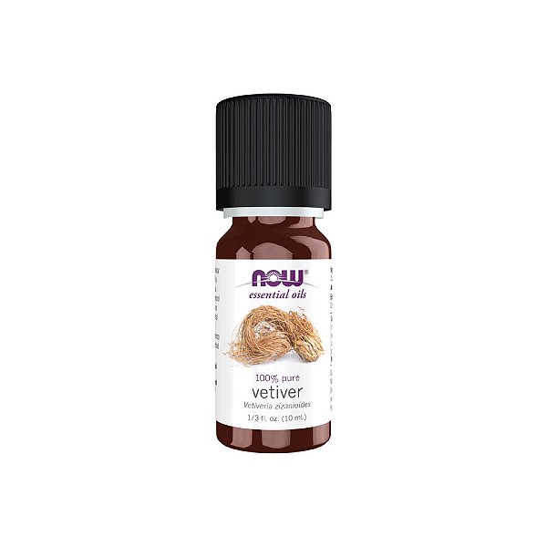 Óleo Essencial Vetiver 10ml - Now Foods